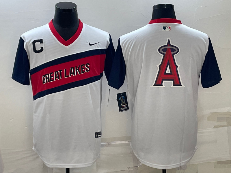 Men's Los Angeles Angels White Jersey